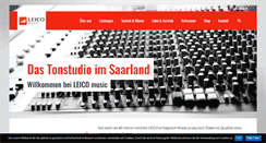 Desktop Screenshot of leico.de